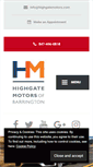 Mobile Screenshot of highgatemotors.com